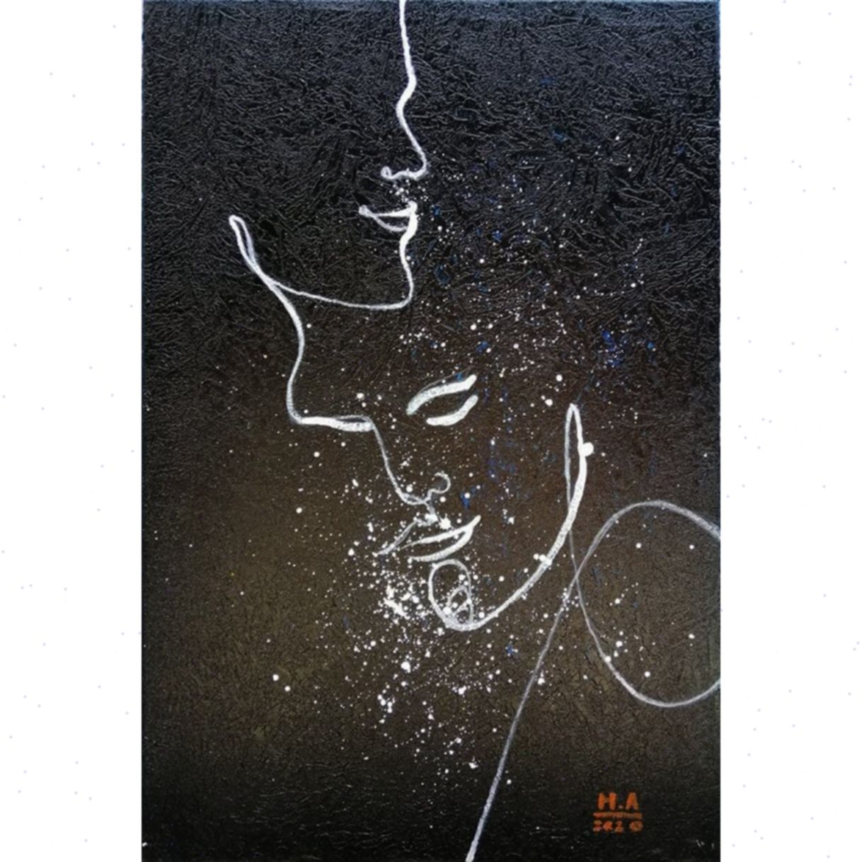 Tranh sơn dầu tranh ôm 40x60cm nghệ thuật chất lượng cao 