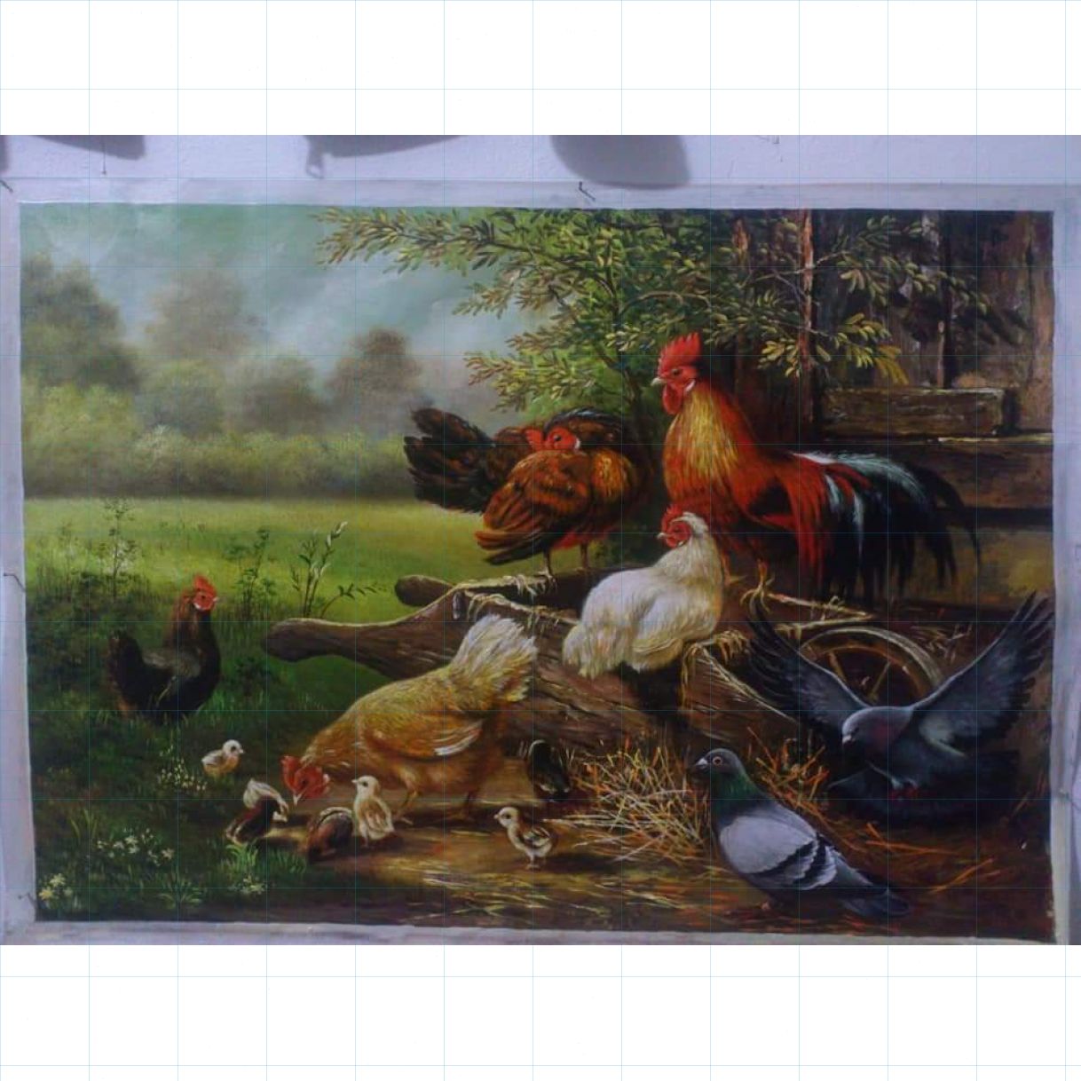 Tranh Sơn Dầu Acrylic Độc Bản Họa Sĩ Bản Quyền 