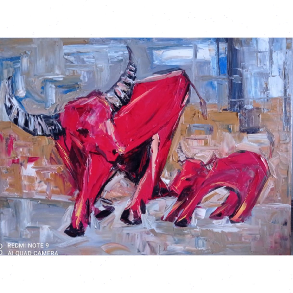 Tranh nghệ thuật nghiêng xuân sơn dầu 60x80cm tinh xảo 2021 